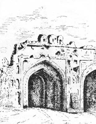 Fig. 144. Kashm&iacute;r Gate.