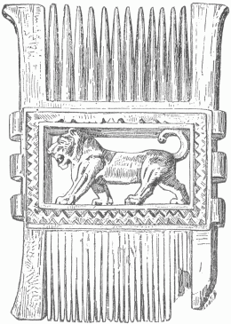 31.&mdash;EBONY COMB. (Perrot and Chipiez.)
