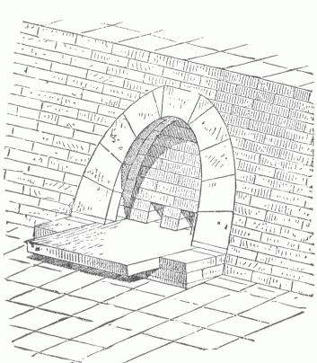 34.&mdash;VAULTED DRAINS. (KHORSABAD.) (Perrot and Chipiez.)