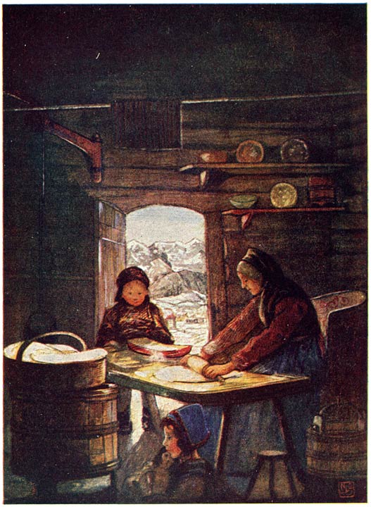 Making “Fladbr&ouml;d”—A Cottage Interior