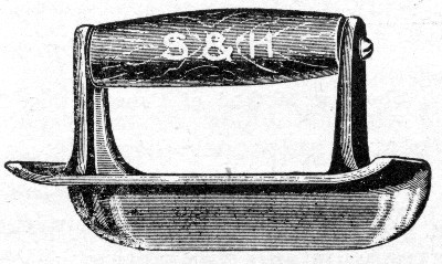 Fig. 118.&mdash;"Edger" for Cement Sidewalk Work.