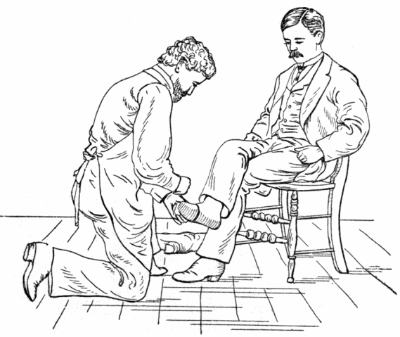 Measuring the ball of the foot Measuring the ball of the foot