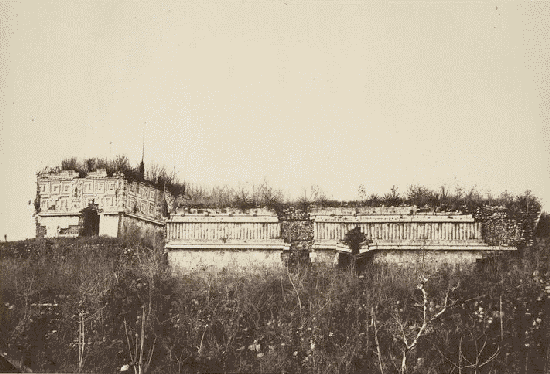 Palais Du Gouverneur, &agrave; Uxmal ; maison des Tortues.