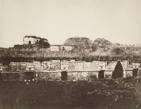 Vue General Des Ruines, &agrave; Uxmal.