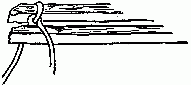 Fig. 128&mdash;Lay a second stick up against the tie.