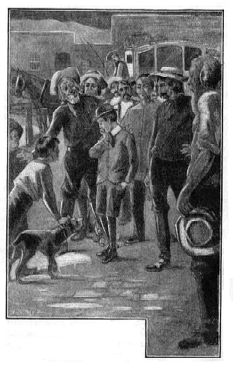 Yankee Sam interviewed the lad.&mdash;See page 6.