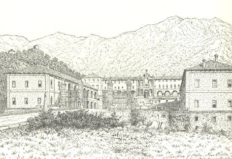 Fa&ccedil;ade of the Sanctuary of Oropa