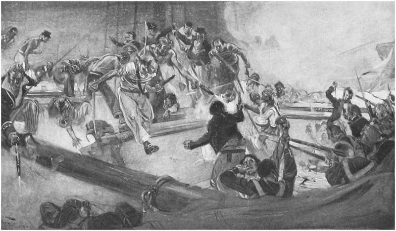 The Capture of the Chesapeake by the Shannon