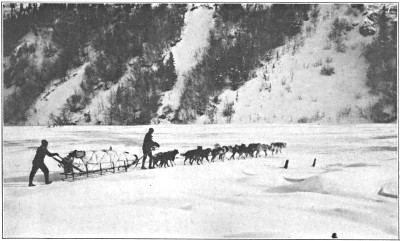 Striking
across from the Tanana to the Kantishna.