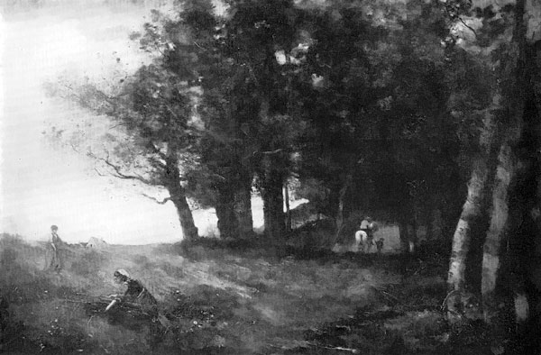 Fig. 4. The Wood-Gatherers. Corot. Courtesy of the
Corcoran Art Gallery, Washington, D. C.