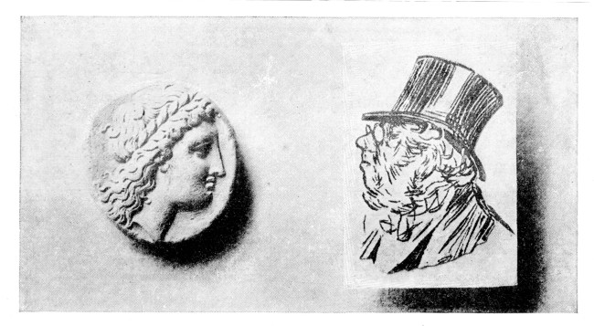 Plate VIII.&mdash;The Apollo of Syracuse and the Self-made
Man.