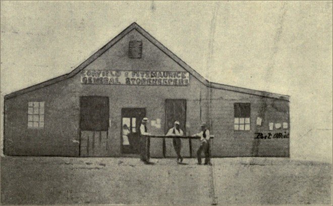 Fitzmaurice, Corfield, And Tom Fox. (Taken in 1880). Fitzmaurice, Corfield, And Tom Fox. (Taken in 1880).