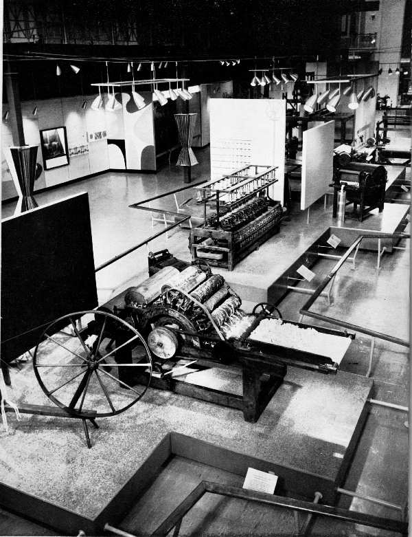 Figure 1.&mdash;An Original Scholfield Wool-Carding
Machine.