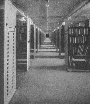 BOOK STACK
(Showing Half the Length of One Deck)