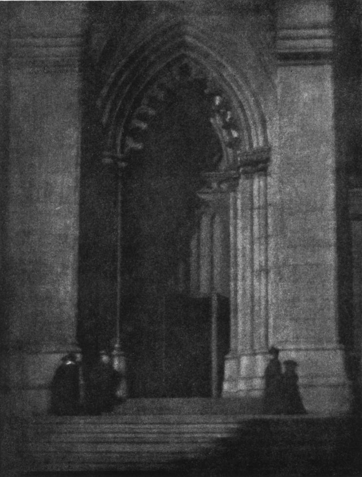 DOORWAY OF ST. PATRICK'S CATHEDRALBy William Gordon Shields, New York DOORWAY OF ST. PATRICK'S CATHEDRAL, By William Gordon Shields, New York