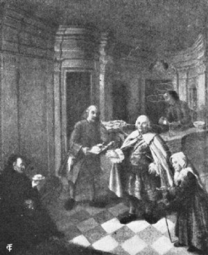 Goldoni in a Venetian Caff&egrave;