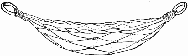 MINIATURE HAMMOCK&mdash;KNOTTED