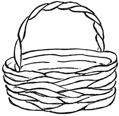 BASKET OF PLAITED RAFFIA&mdash;(For description see page 86.)