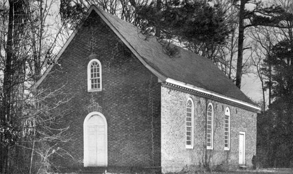 Merchant's Hope Church, Prince George County, Virginia

Photo by Flournoy, Virginia State Chamber of Commerce