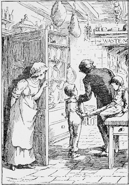 'Oh, what an excellent motto!' exclaimed Ben.&mdash;Page
205.