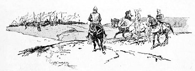 'The four knights view the English host.'&mdash;p. 26.