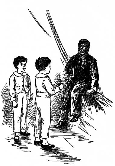 "'YES, LITTLE LAD,' HE SAID. 'FOR YOU&mdash;IF YOU WANT IT.'"