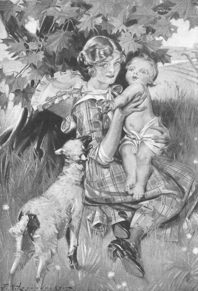 "Living"

From a painting by Frank X. Leyendecker.