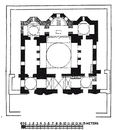 Fig. 5.&mdash;The Church of the Koimesis, Nicaea (Wulf).