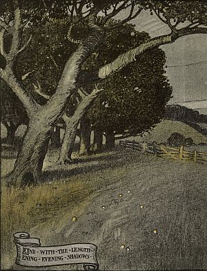 AND&middot;WITH&middot;THE&middot;LENGTHENING&middot; EVENING&middot;SHADOWS&middot;