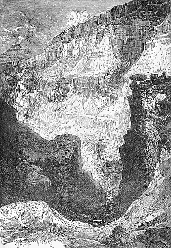 Fig. 30.&mdash;Mu-av Ca&ntilde;on, a side gorge