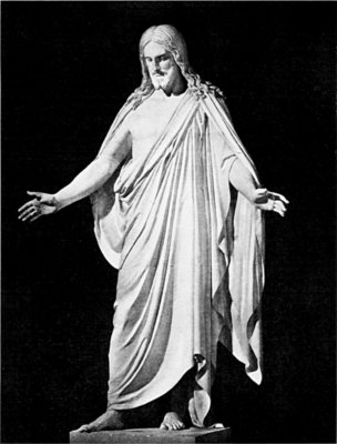 STATUE OF CHRIST, ANCIENT CHURCH OF SAN MARTINA, ROME
From the Artist&rsquo;s Original Cast
Albert Bertel Thorwaldsen