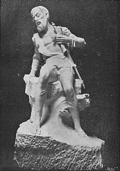 Cam&otilde;es (estatua em marmore de
Carrara)―Fernandes de S&aacute;