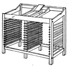 Fig. 20. Double Stand with Galley Rest between working
cases.