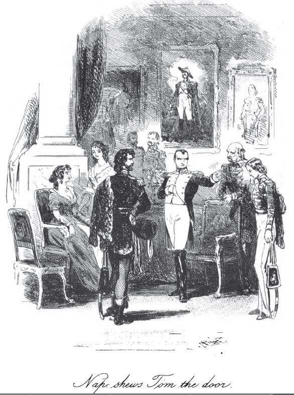 Napoleon Sends Burke from the Room