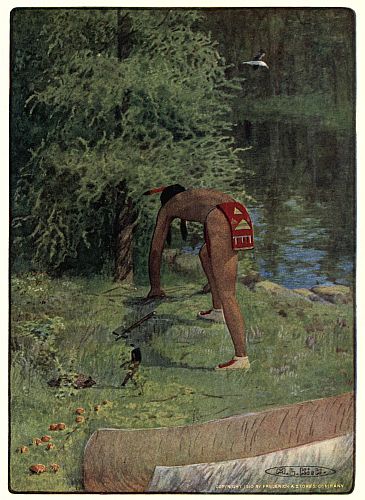 "'GIVE ME OF YOUR ROOTS, O TAMARACK!'"&mdash;Page 164