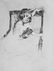 Child Resting

From an etching by Mary Cassatt