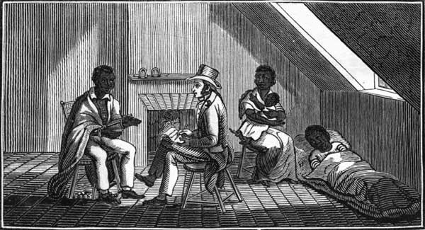 
The Author noting down the Narratives of several free-born People of
Colour who had been kidnapped.
