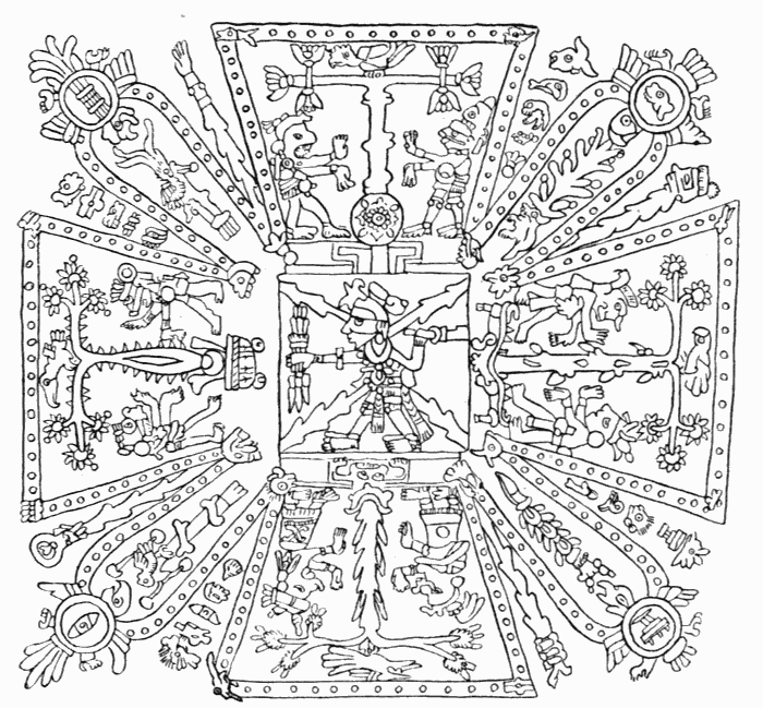 Figure 52. Copy of p. 44, Féjérvary Codex. Illustration.