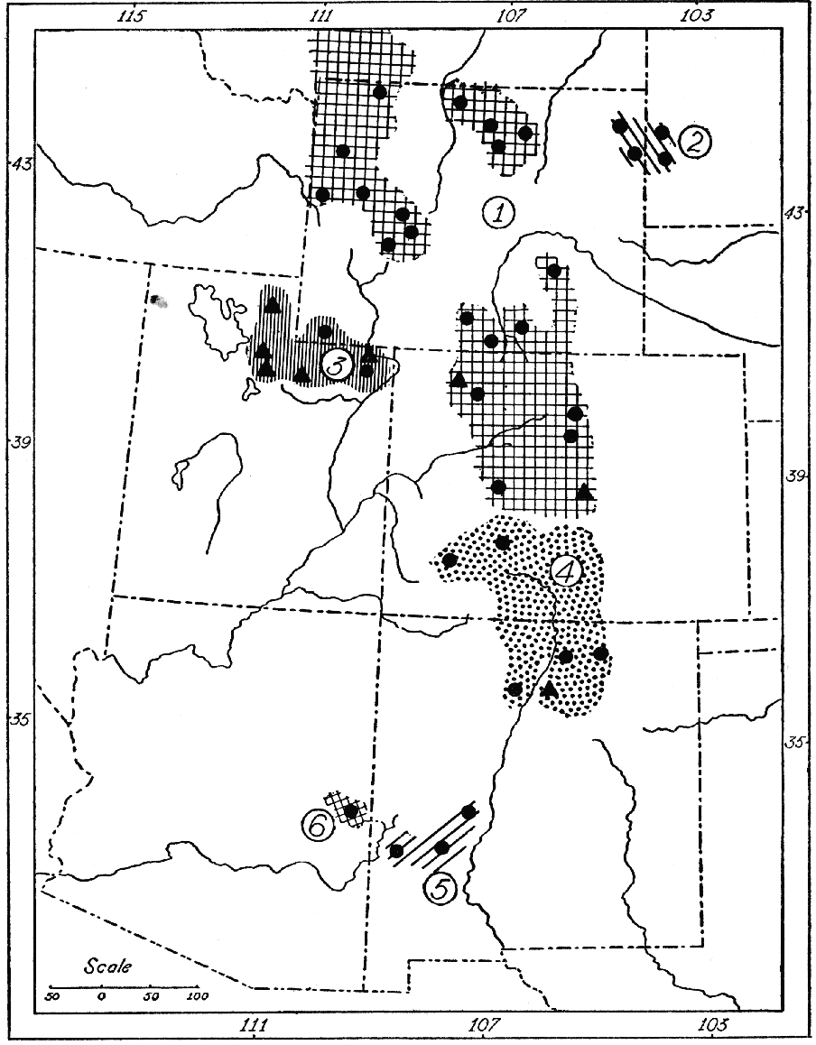 Subspecies Range Map