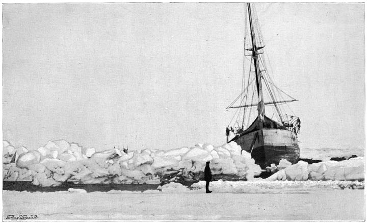 Channel Astern of the &ldquo;Fram.&rdquo; June, 1895