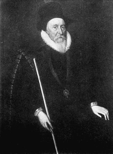 THOMAS SACKVILLE, FIRST EARL OF DORSET
From the portrait in the possession of Lord Sackville, at Knole Park