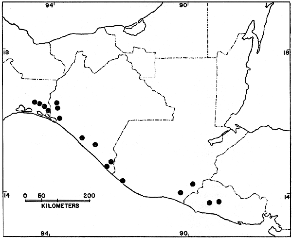 Map Locality - Hyla robertmertensi Map Locality - Hyla robertmertensi