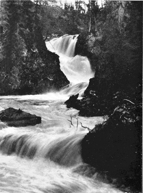 Copyright by E. A. Hegg, Juneau

Courtesy of Webster & Stevens, Seattle

Pine Falls, Atlin