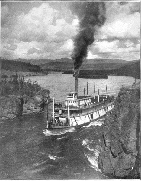 Copyright by J. Doody, Dawson

Steamer "White Horse" in Five-Finger Rapids