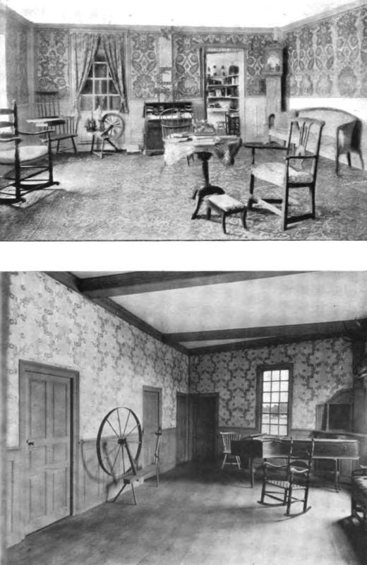 Plate LIII.&mdash;Room in Wentworth House where Martha Hilton was made Bride; Council Chamber, Wentworth House.