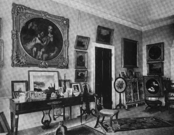 Plate XCIV.&mdash;Living Room, Middleton House.