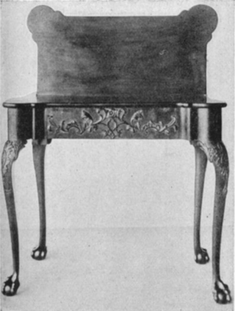 Card Table, Mahogany English or American, about 1750-1775 Card Table, Mahogany English or American, about 1750-1775