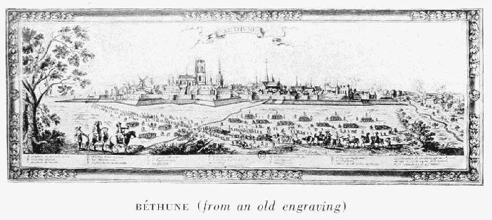 B�THUNE, from an old engraving