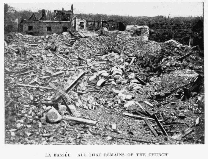LA BASS�E. ALL THAT REMAINS OF THE CHURCH