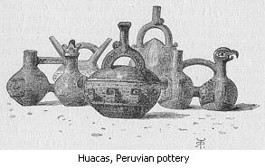 Huacas, Peruvian pottery